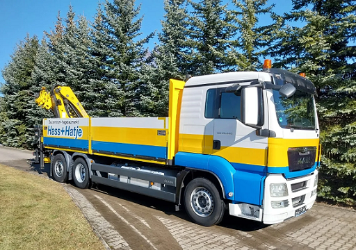 MAN TGS 26.440 6x2 - valník s hydraulickou rukou