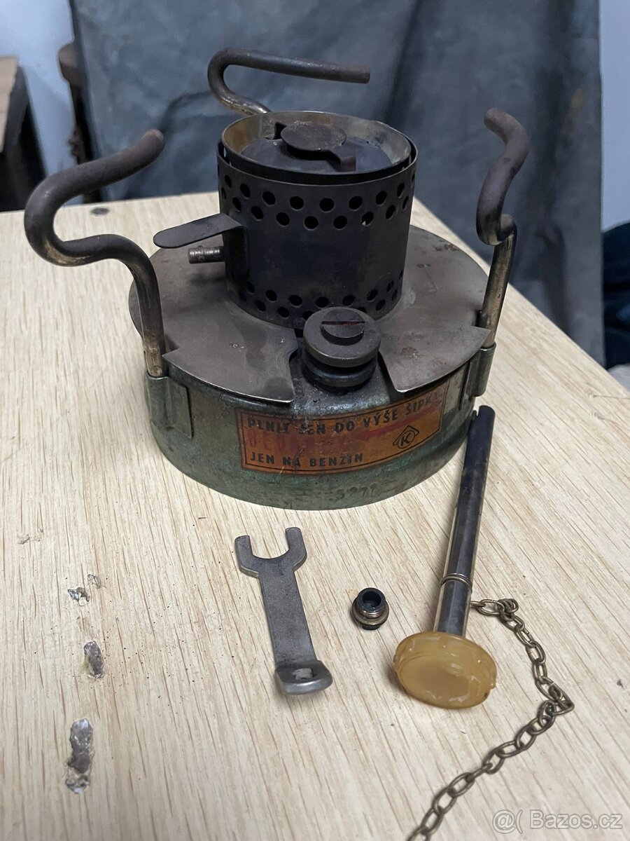 Starožitný vařič Bevarex