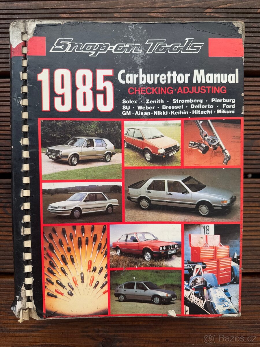 montážní data KARBURÁTORY 70.-90.léta WEBER SOLEX DELLORTO..