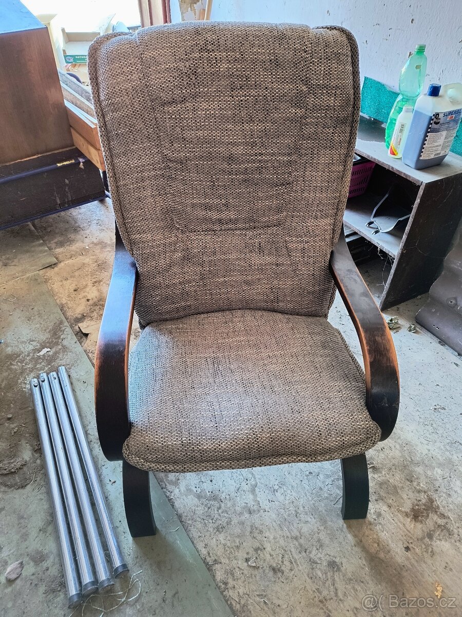 2 houpací křeslo