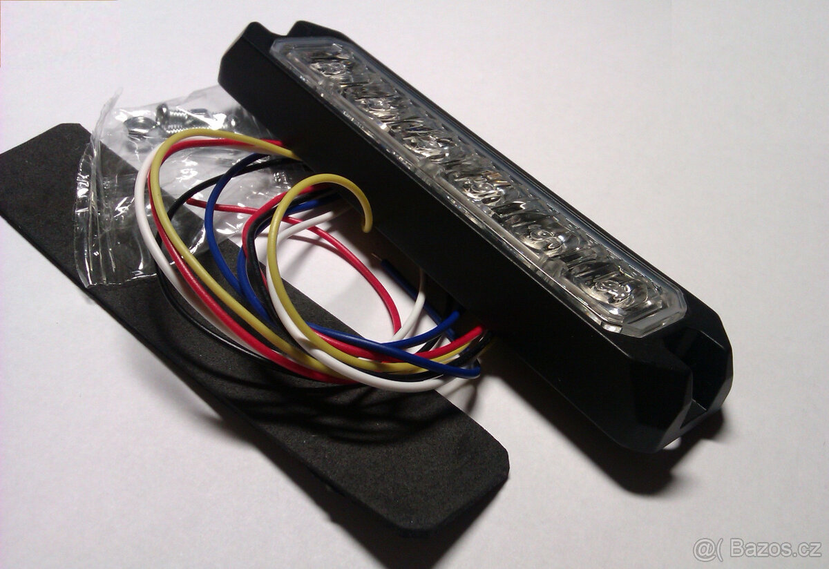 LED stroboskop, maják - 6 LED CREE, synchronizace