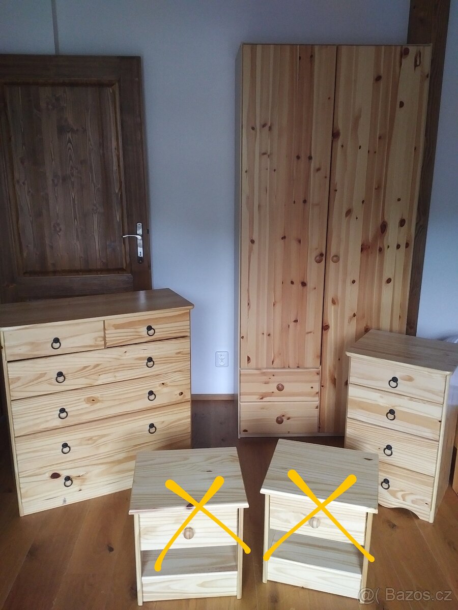 Ložnicová sada JYSK borovice