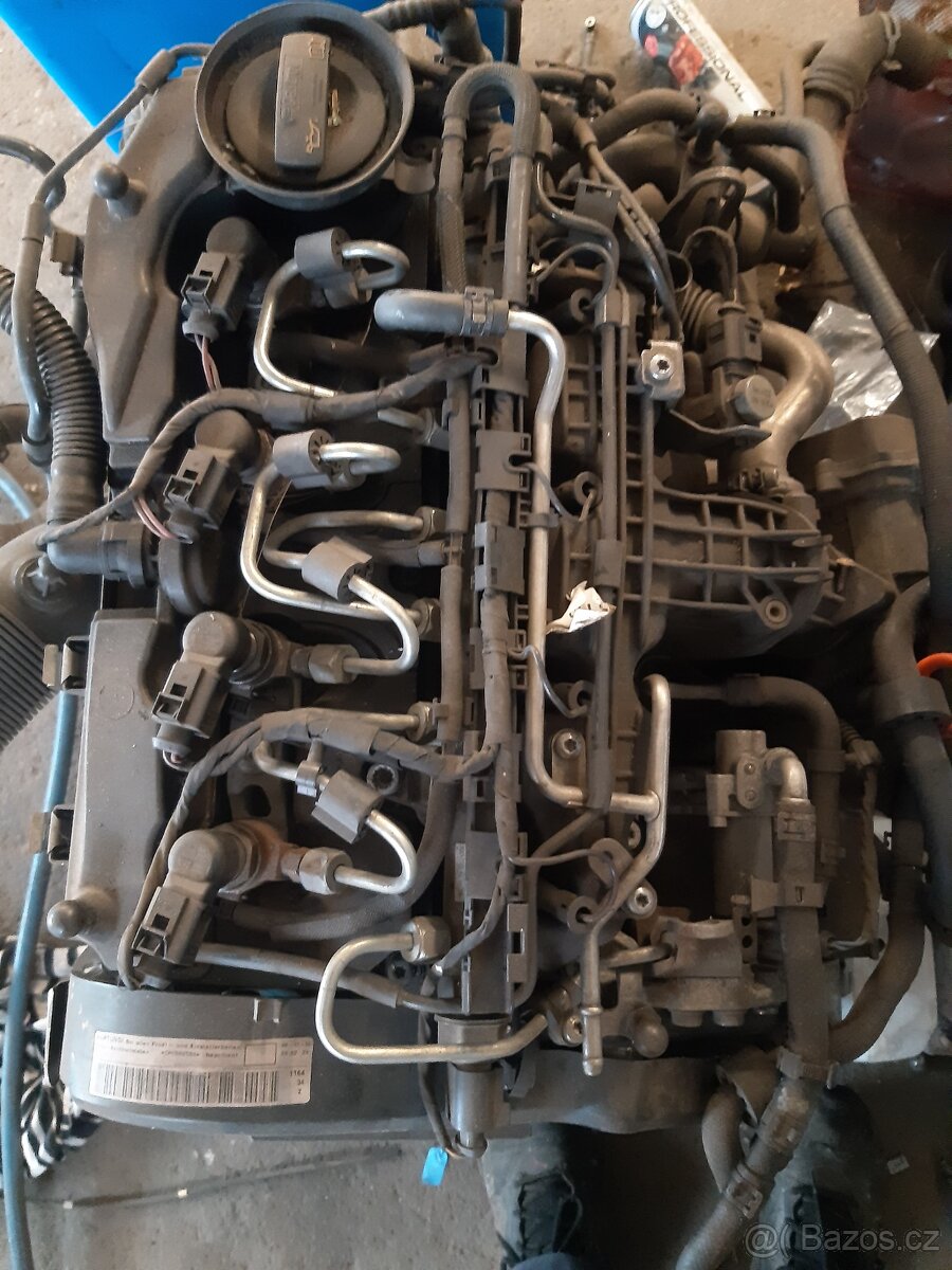 Skoda fabia 2 1,6 tdi motor CAY