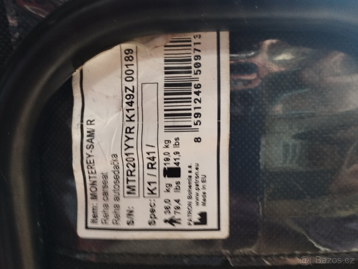 Autosedačka pro postižené děti