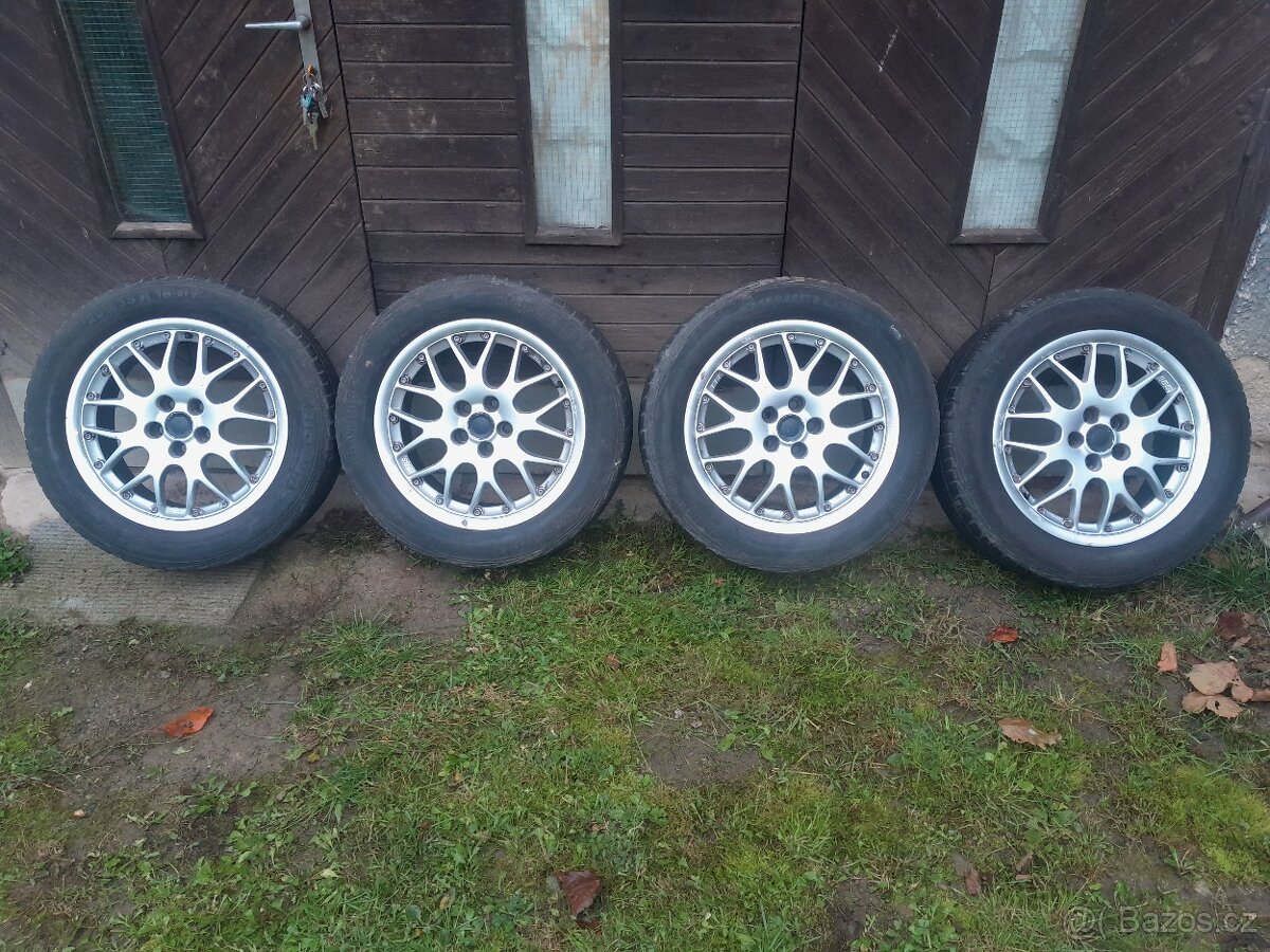 Dvoudílná alu BBS Octavia I Rapid Fabia 5x100 r16 Golf 4 GTI