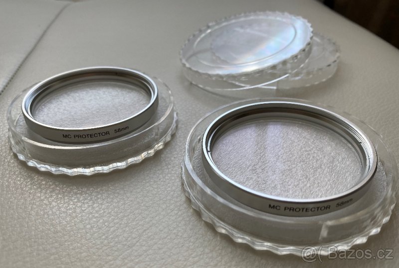 Sony filtry neutrální 58mm 2ks s pouzdry