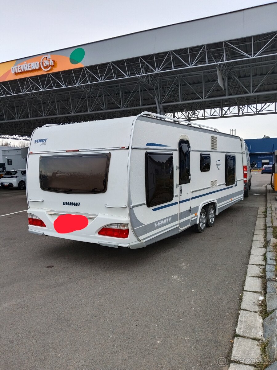 Prodám dvouosý karavan fendt Diamant 650