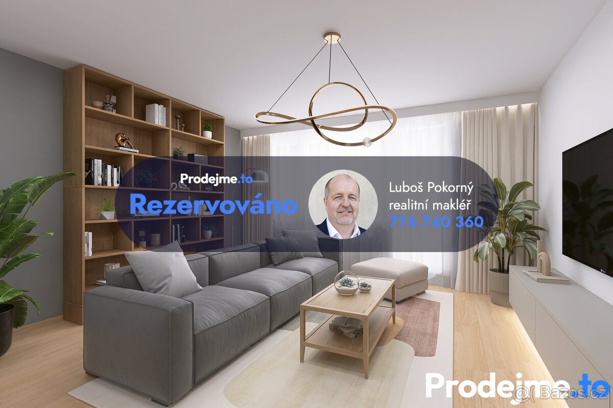 Prodej bytu 4+1 87 m2 Brno - Bohunice, ev.č. 100025