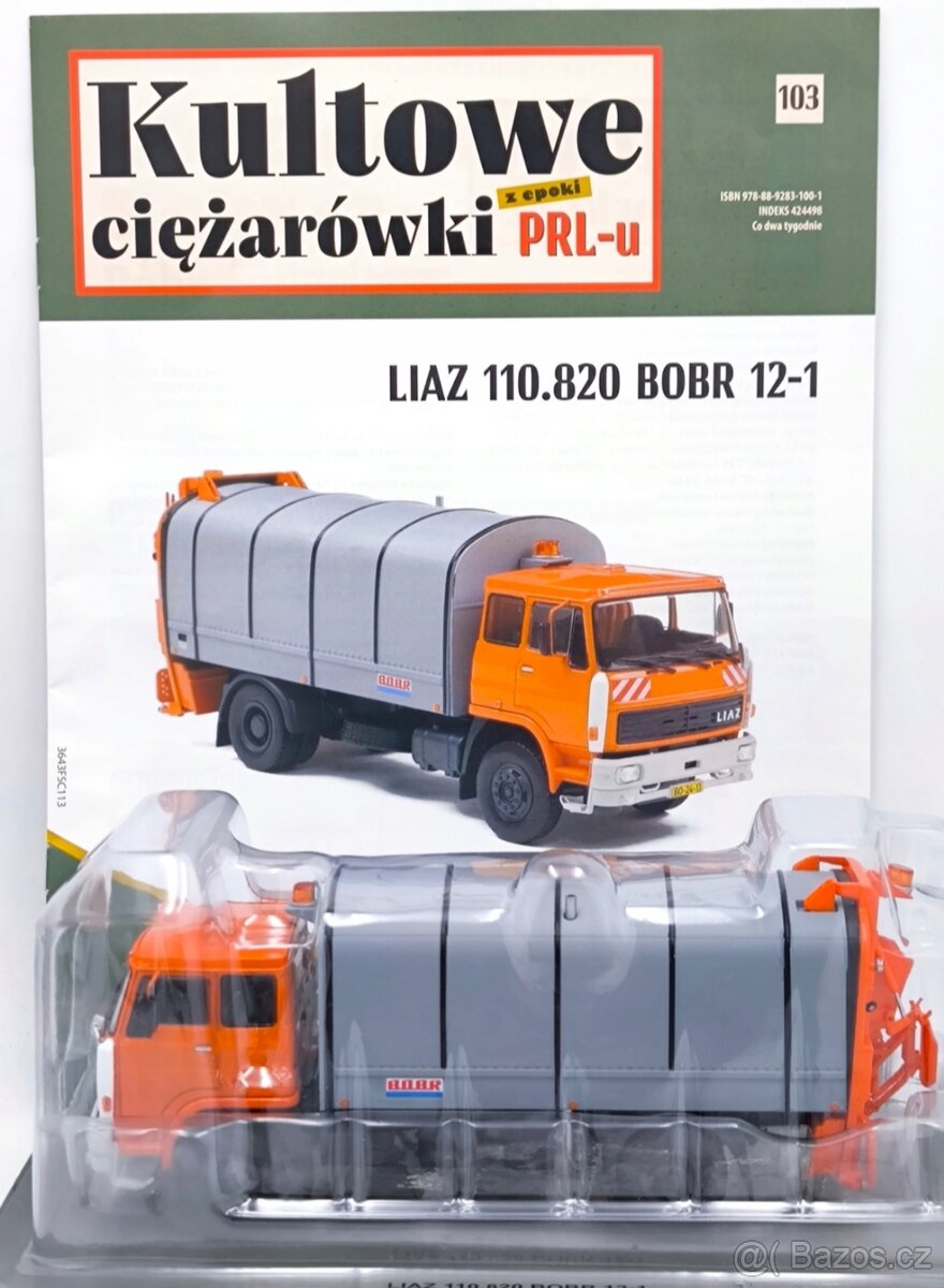 Liaz 110.820 Bobr 1:43 Kultovní náklaďáky