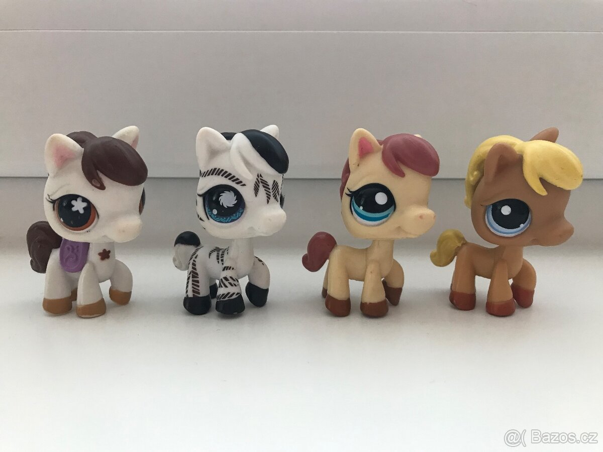 LPS Littlest pet shop koníci, zebra