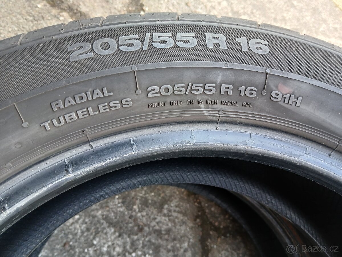 2ks letní pneu 205 55 16