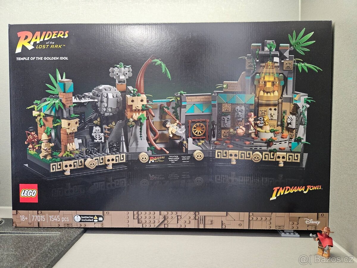 NOVÉ LEGO Indiana Jones 77015 Chrám zlaté modly