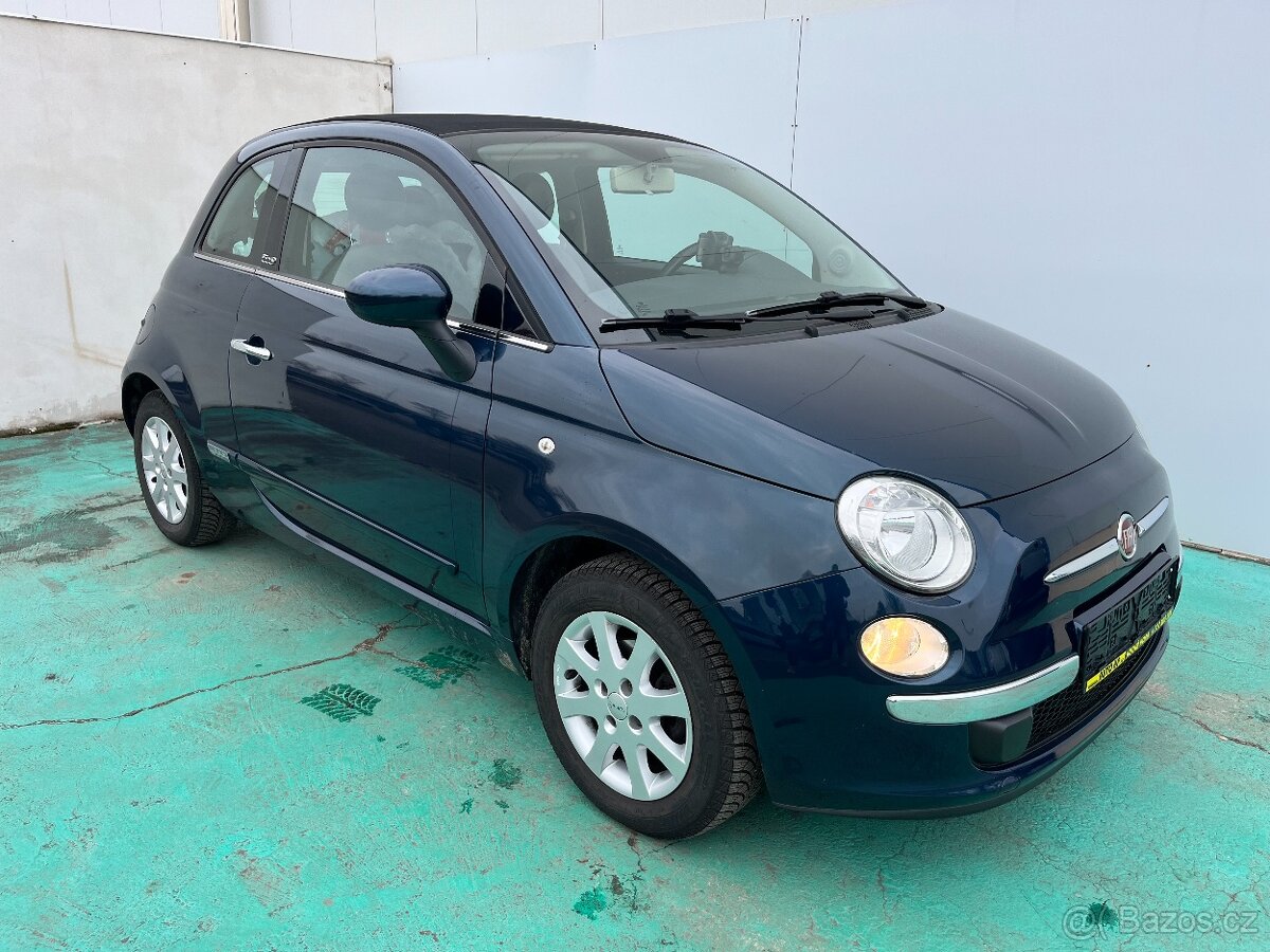 Fiat 500C 1.2i Automat, Kabrio, Klima