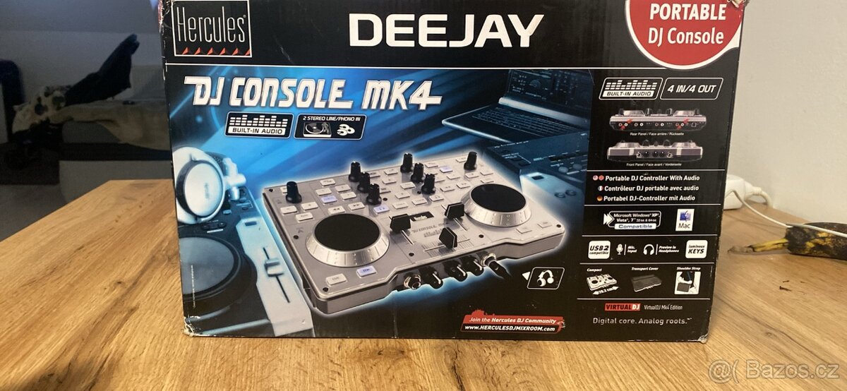 Prodám DJ console mk4 Hercules