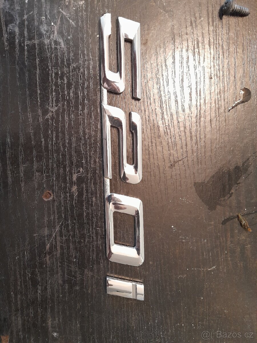 Bmw 520 i nápis originál
