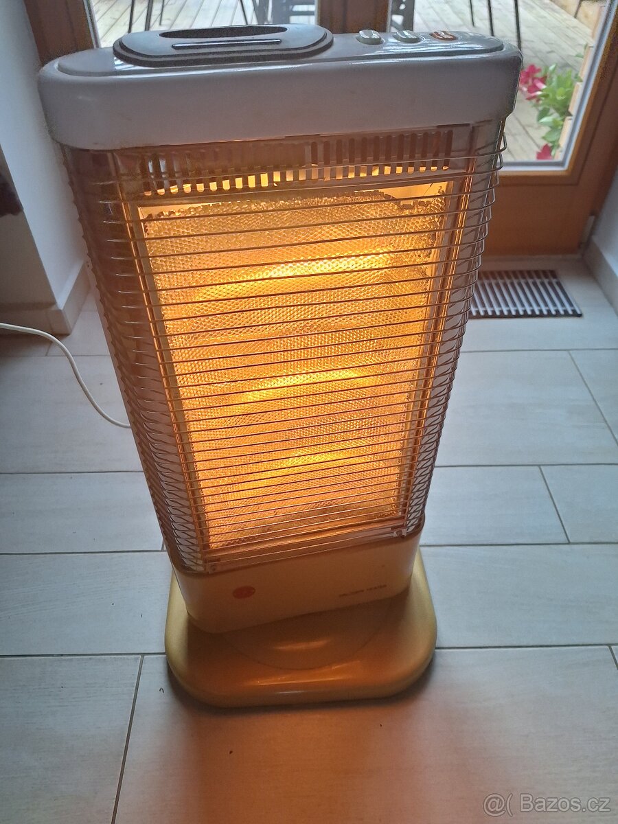 halogenový přímotop.