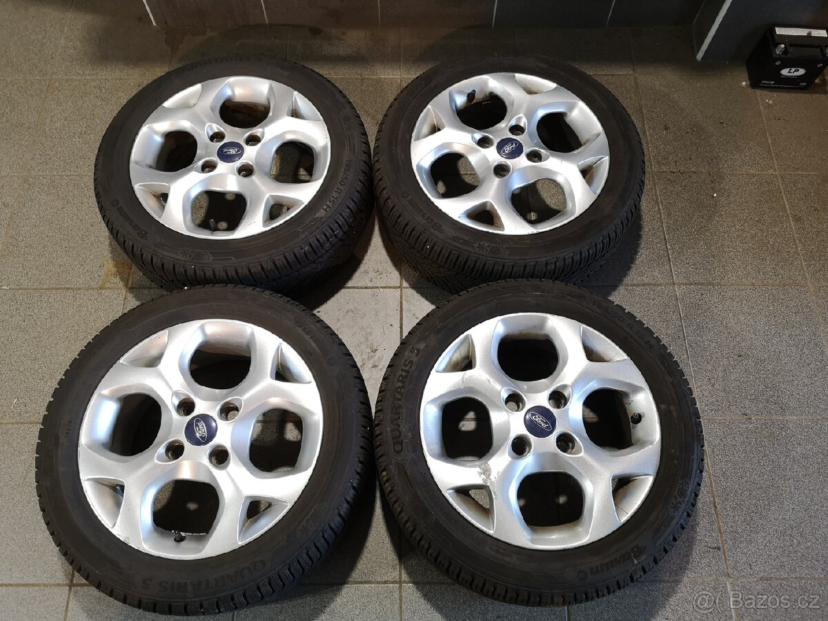 Ford Fiesta, KA alu 15 + celoroční 195/50/15.