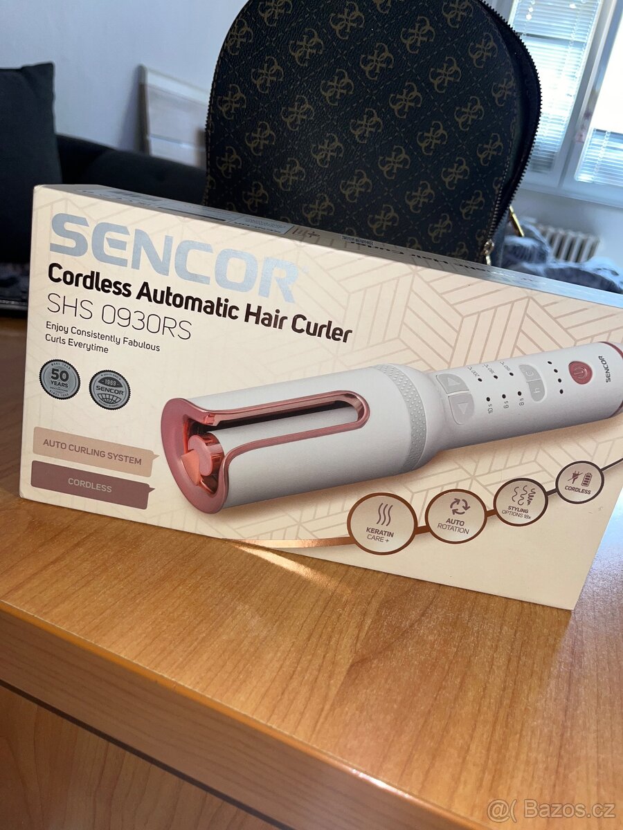 Automatická kulma na vlasy Sencor SHS 0930RS – téměř nová