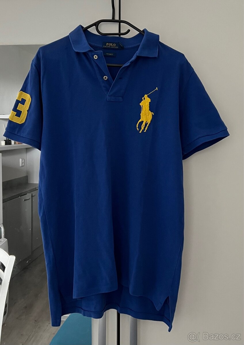 Pánské jako nové triko Ralph Lauren v. M