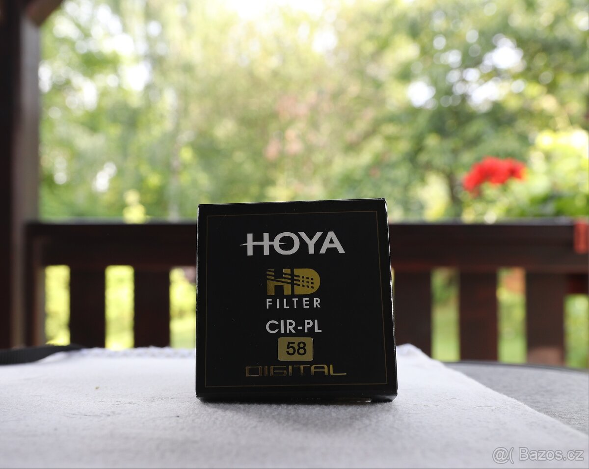 HOYA HD CIR-PL 58mm – špičkový polarizační filtr