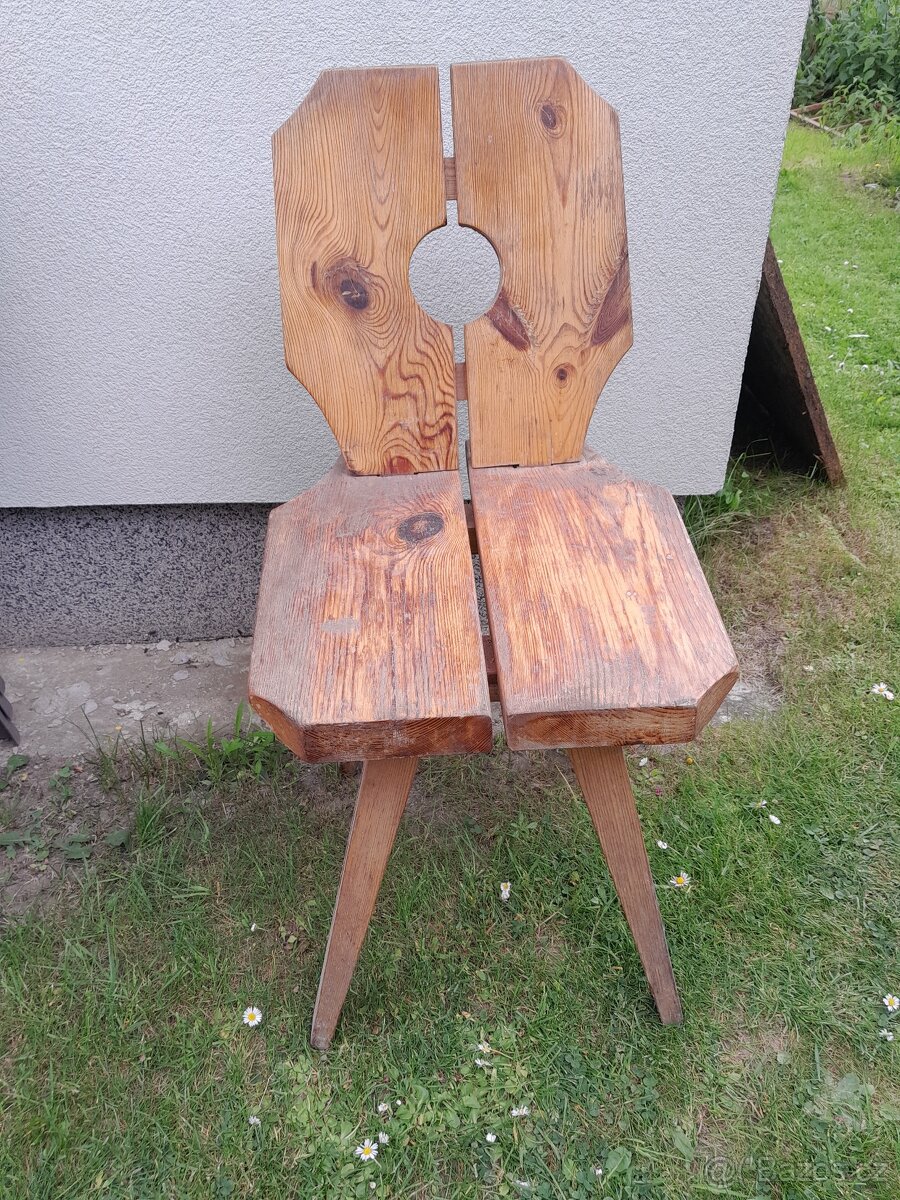 Hospodská židle - masiv