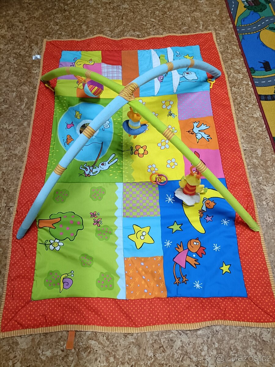 Interaktivní hrací deka pro miminko 150 x 100cm
