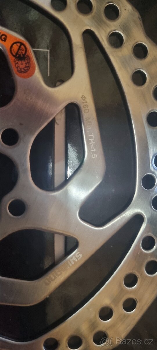 Nové kotouče shimano