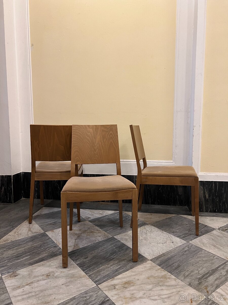 Béžové židle TON