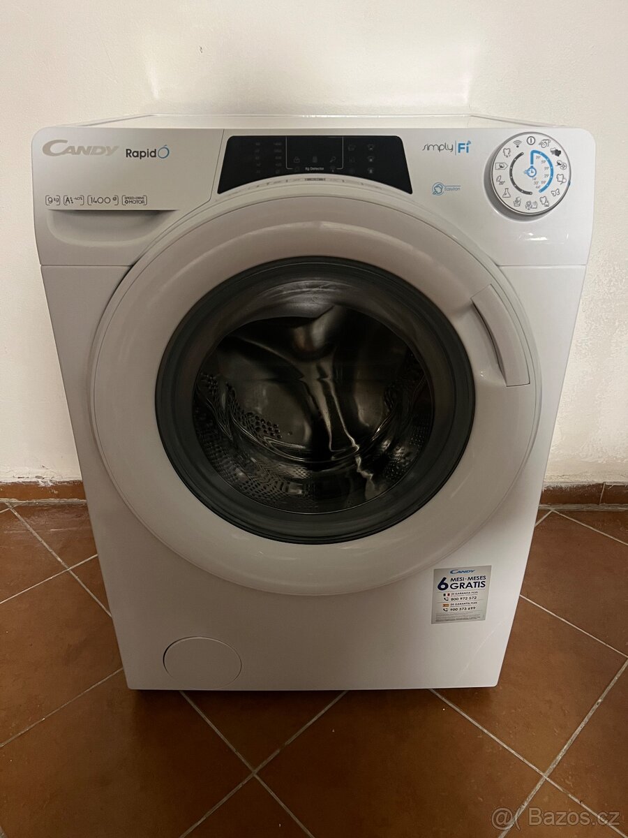 🌀 Pračka Candy RO  9 kg, 1400 ot/min
