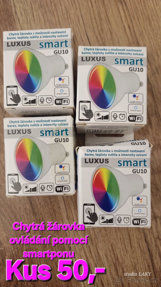 Chytré led žárovky