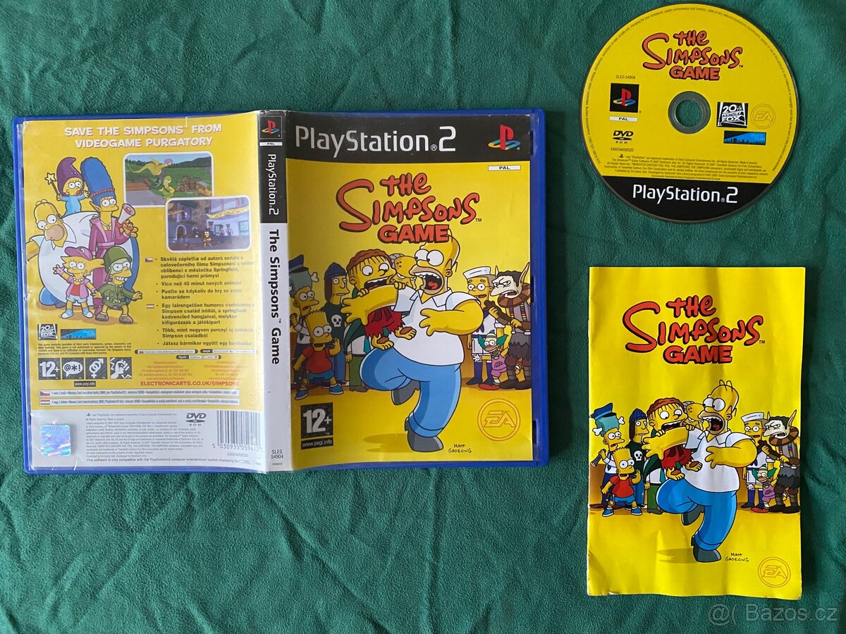 The Simpsons Game PS2