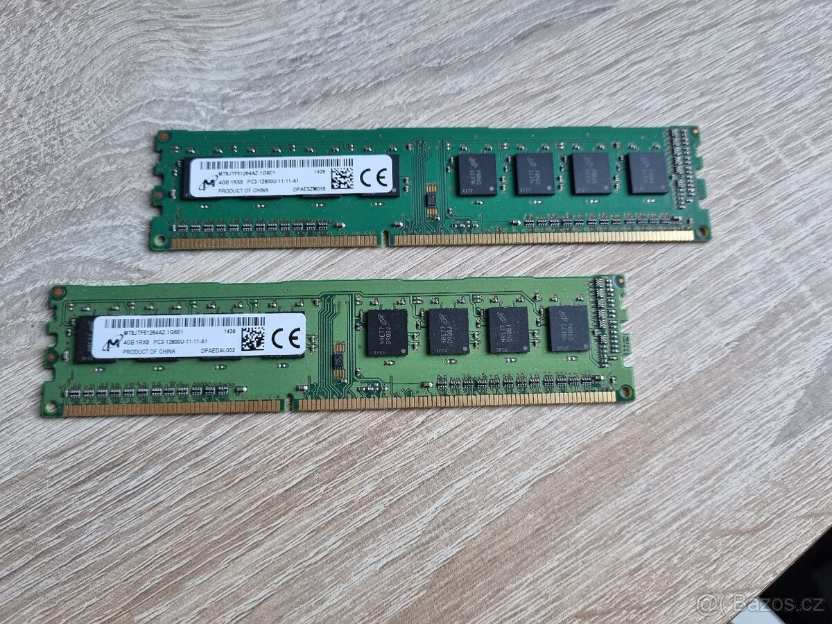 Operační paměť RAM Nanya, 2x4GB 8GB 1600MHz CL11