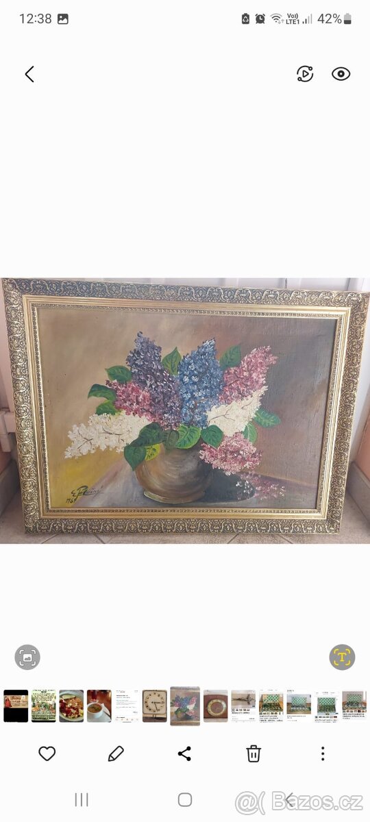 Obraz s květinami