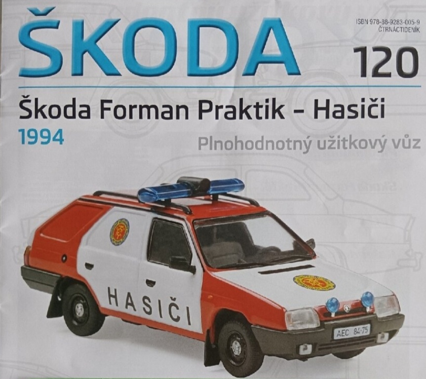 Škoda Forman Praktik Hasiči