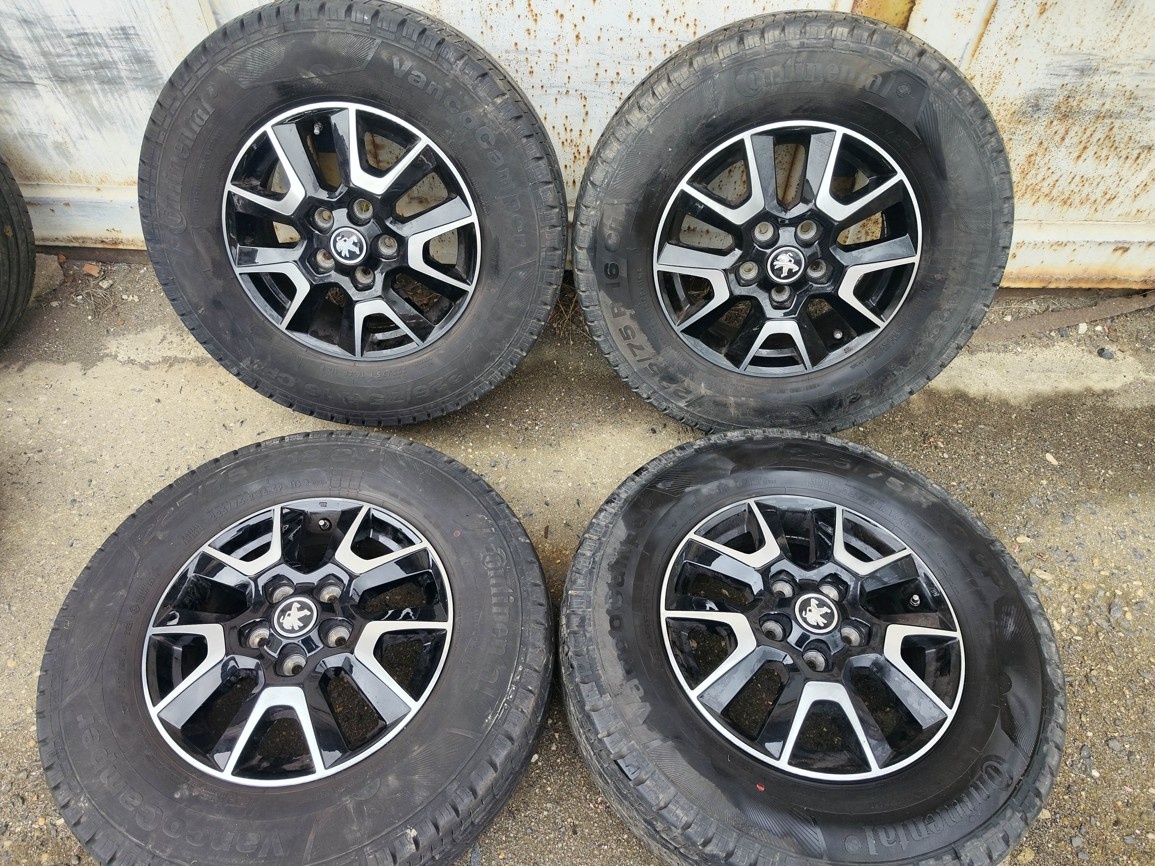 16"letní alu sada 5x118 origo Boxer Ducato Jumper TPMS