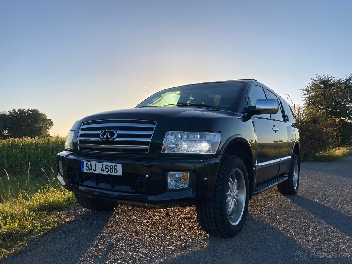 INFINITI QX 56 / V8 / 4x4 / LPG / tažné 4t