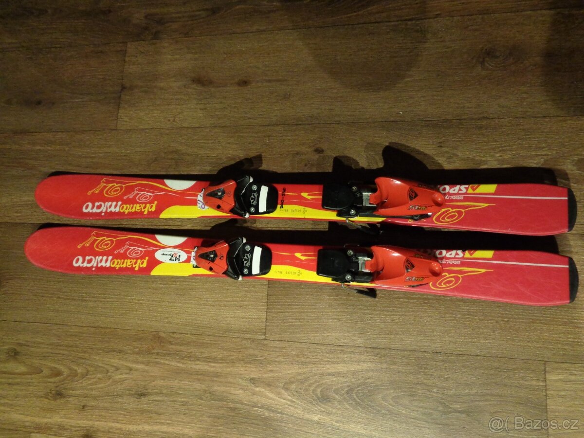 Dětské sjezdovky Sporten s lyžáky Alpina