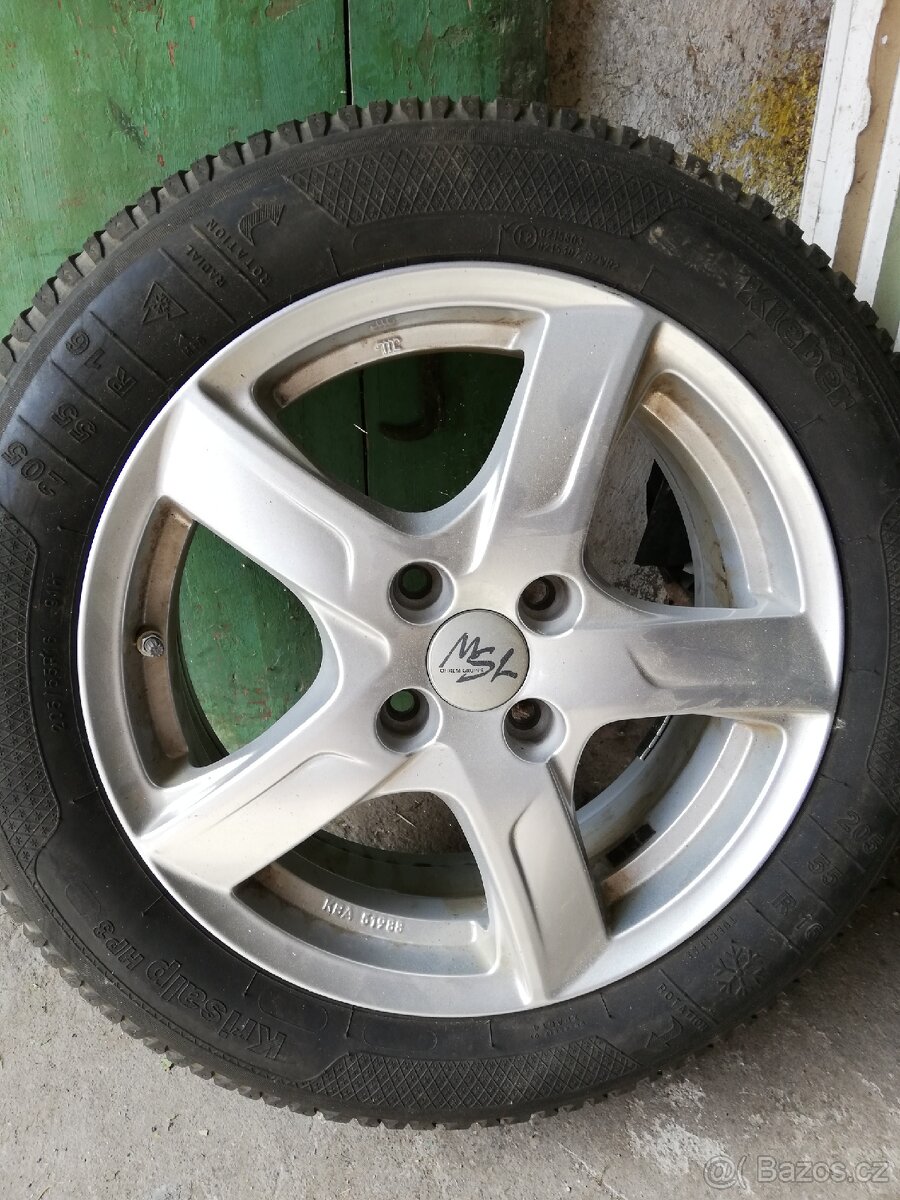 Zimní kola vyvážená jen nasadit rozměry vyz foto