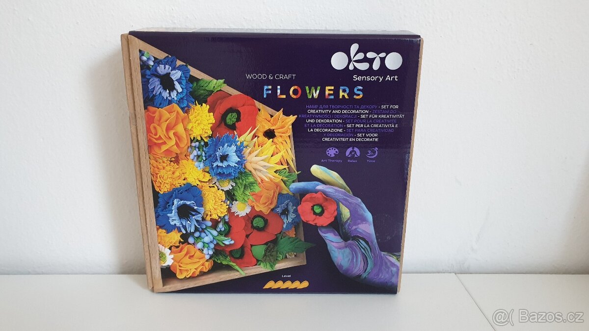 Výtvarná modelovací sada květiny