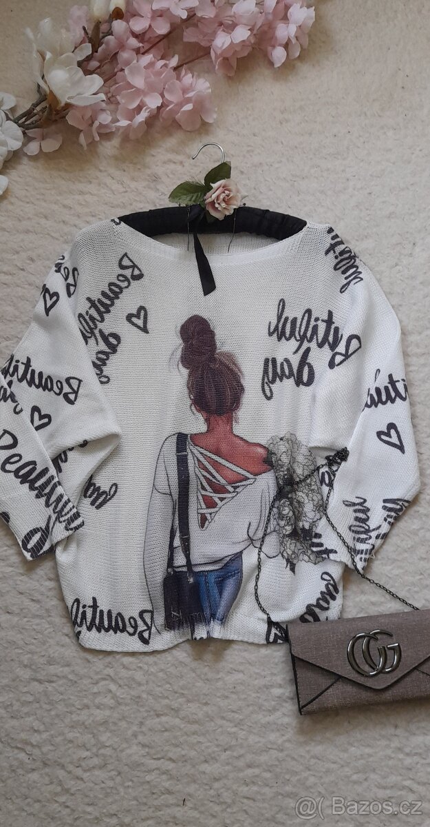 Stylový letní svetřík