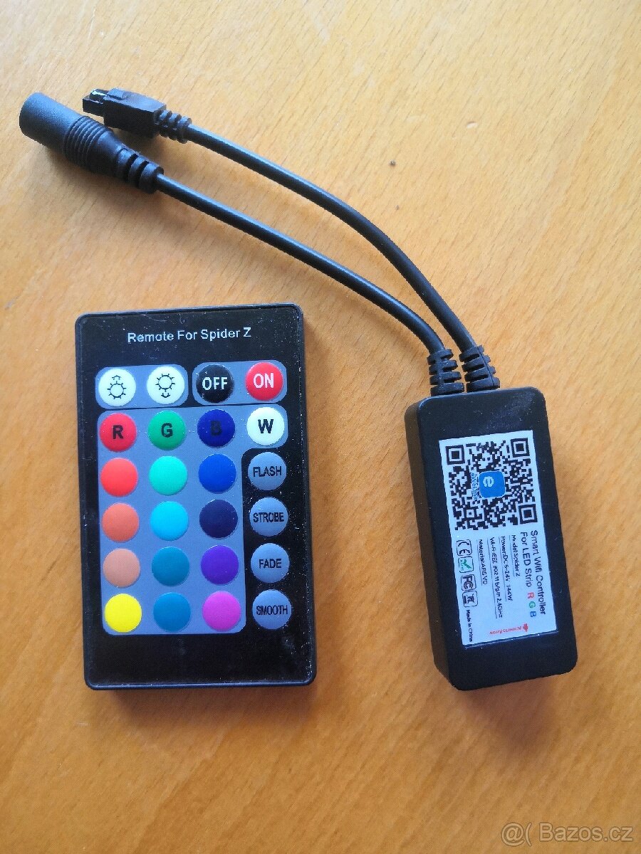 Smart Wi-Fi controller pro RGB LED pásek přes ewelink