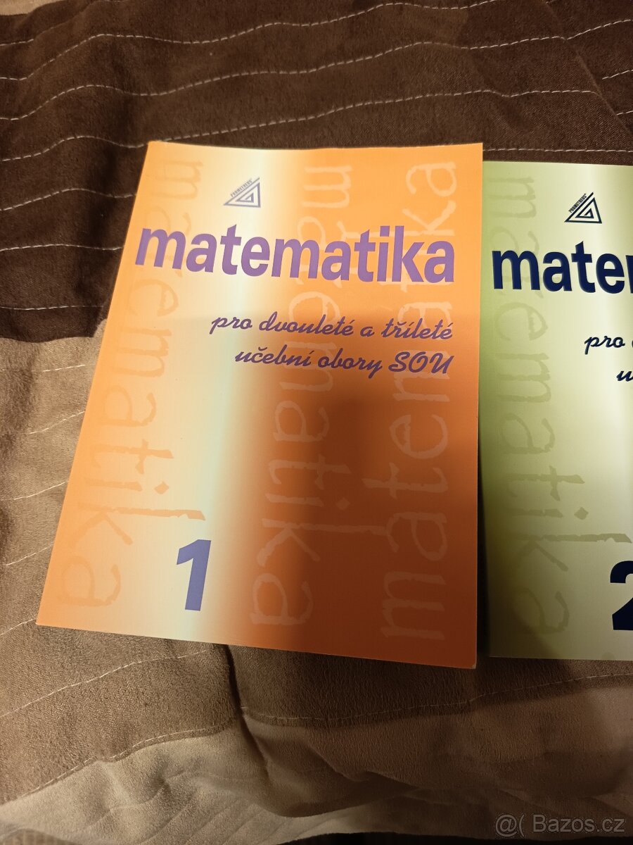 Prodám 3 knihy matematiky