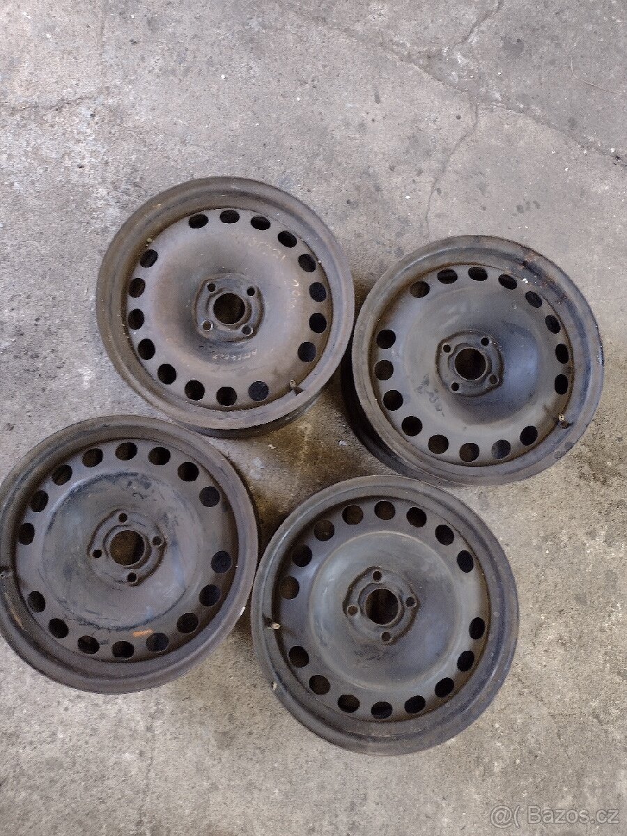 Plechové disky 6 1/2Jx16H2, 4x100,  OPEL ASTRA