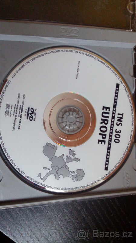 Navigace na DVD pro Toyota
