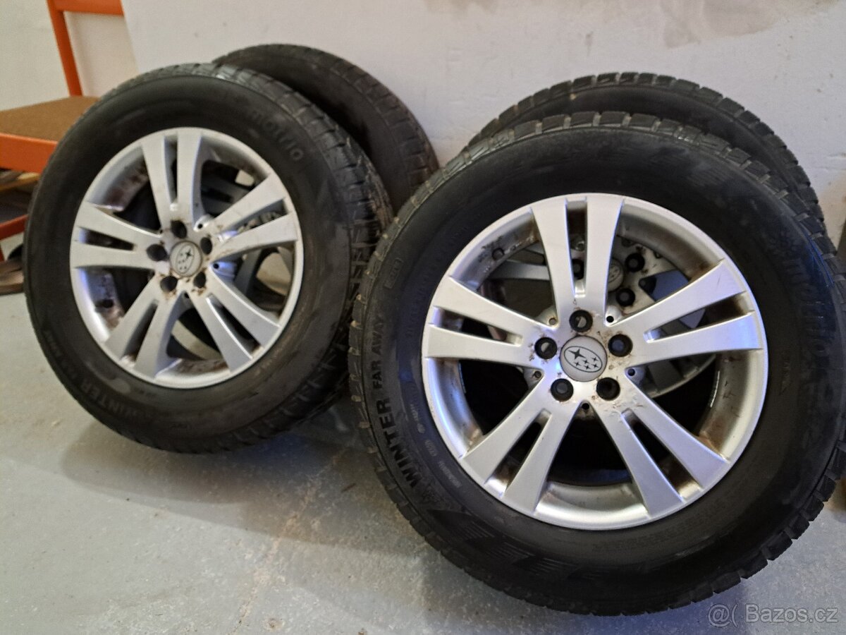 Zimní pneu + disky Subaru Forester