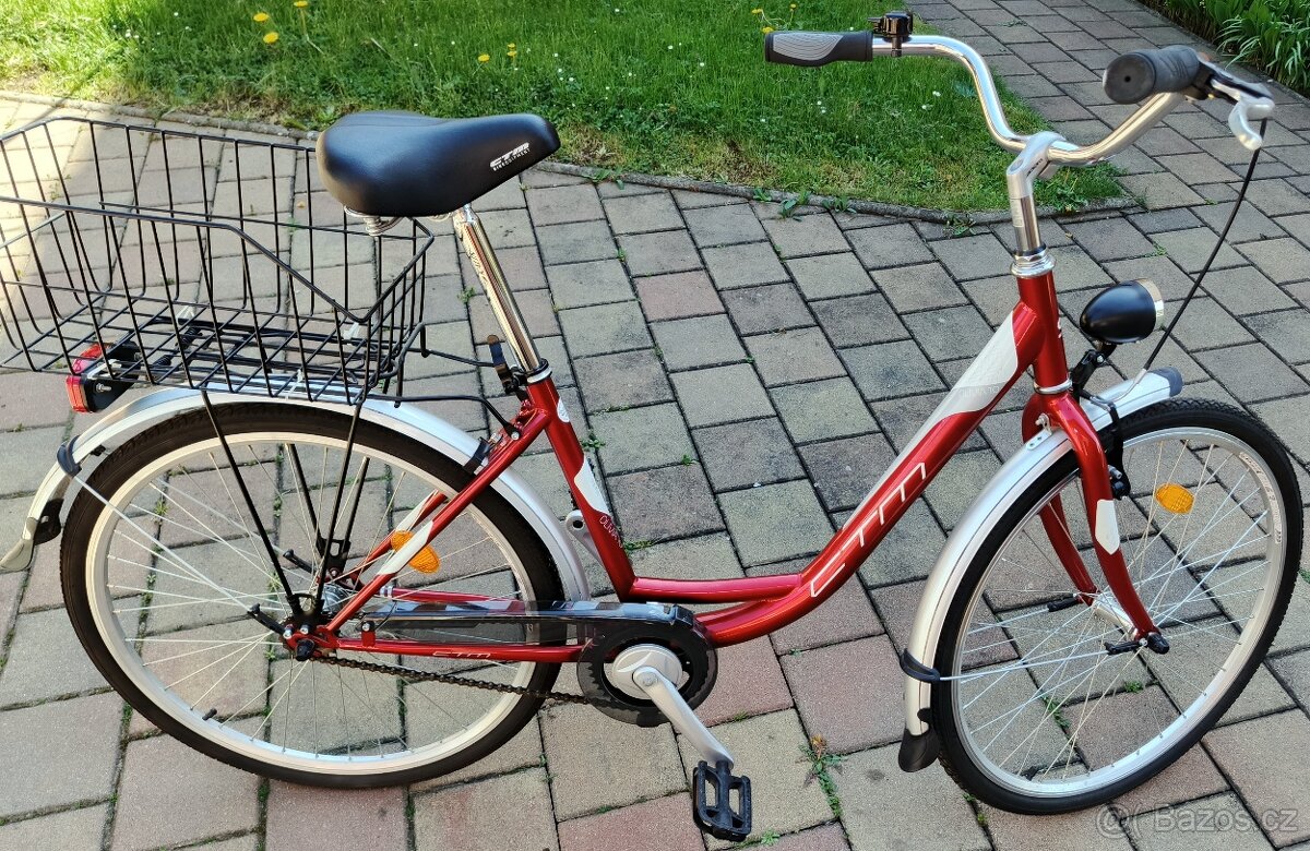 Prodám dámské jízdní kolo, zánovní, nejeté.