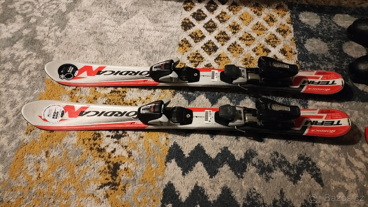 dětské lyže Nordica, 90 cm