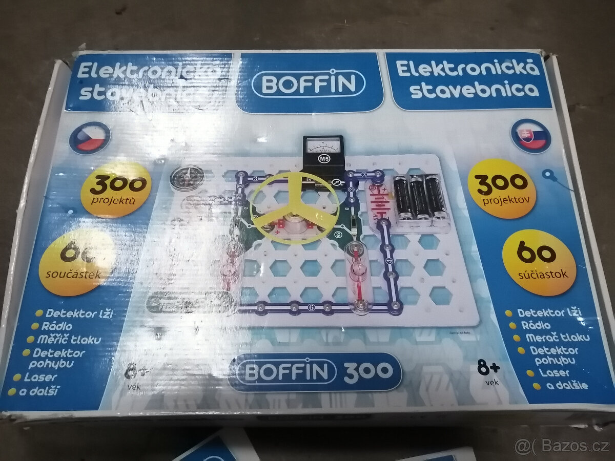 Elektronická stavebnice Boffin 300