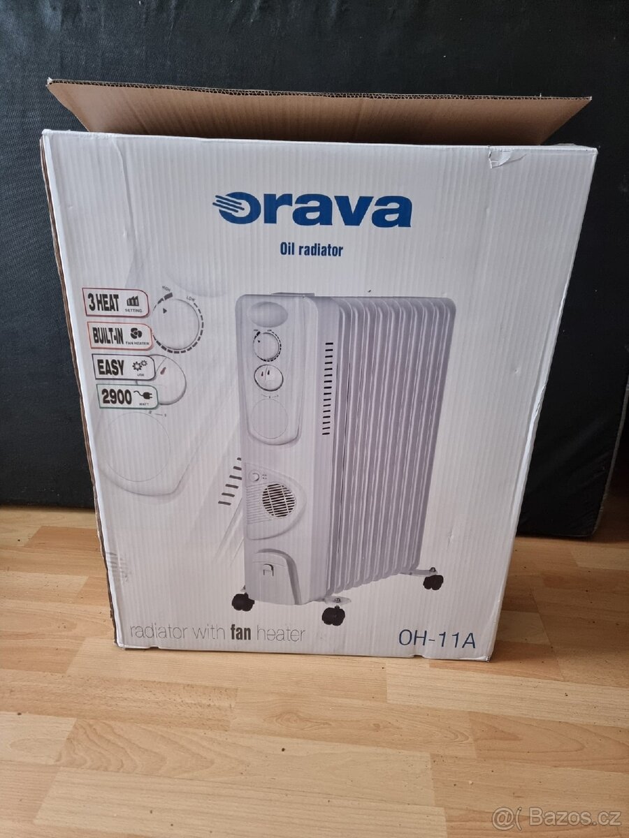 Olejový radiátor Orava oh-11a
