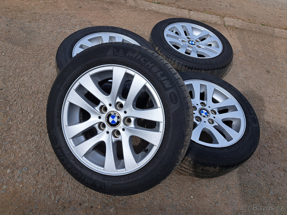 alu kola BMW 16" 5x120 + pneu 205/55 R16